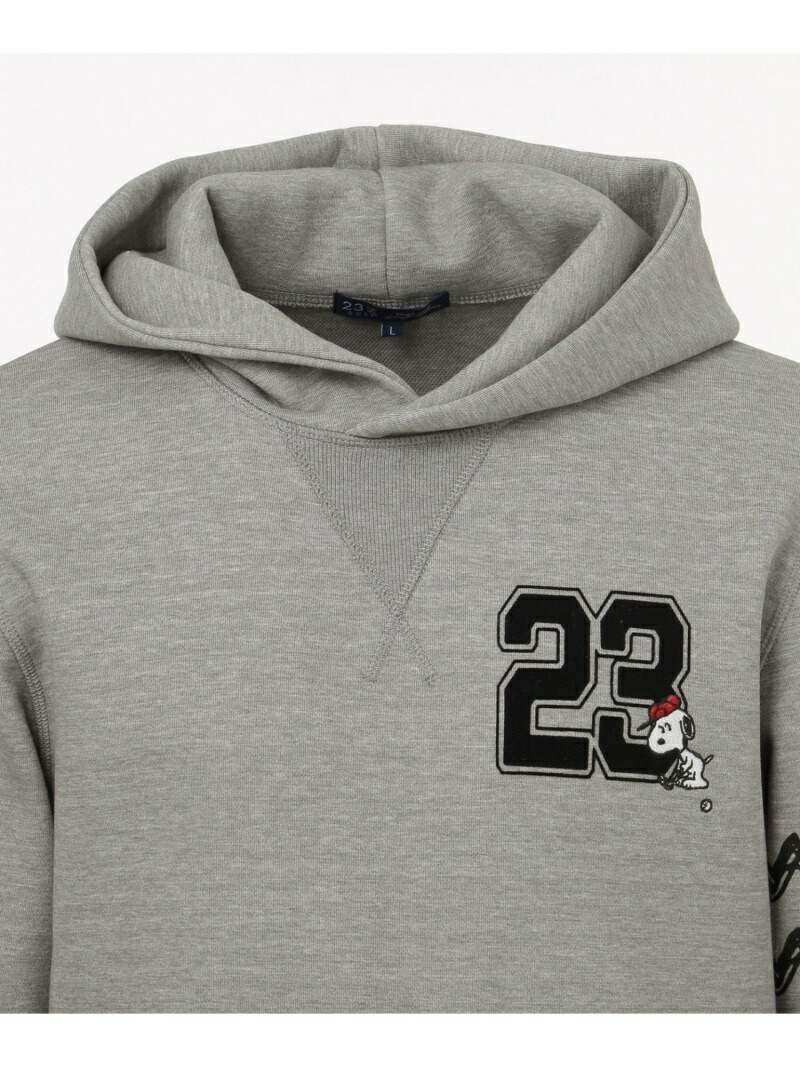楽天市場 Sale 30 Off 23区golf Peanuts Men T Cスヌーピーコラボスウェット ニジュウサンクゴルフ カットソー スウェット グレー ブラック Rba E 送料無料 Rakuten Fashion Men