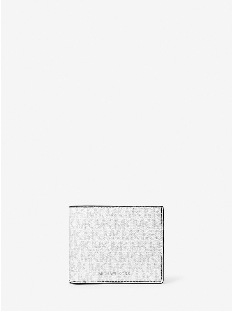 【SALE／65%OFF】MICHAEL KORS COOPER ビルフォールド ウィズ パスケース マイケルコース マイケル・コース 財布・ポーチ・ケース コインケース・小銭入れ・札入れ ホワイト【RBA_E】【送料無料】｜ Fashion Men