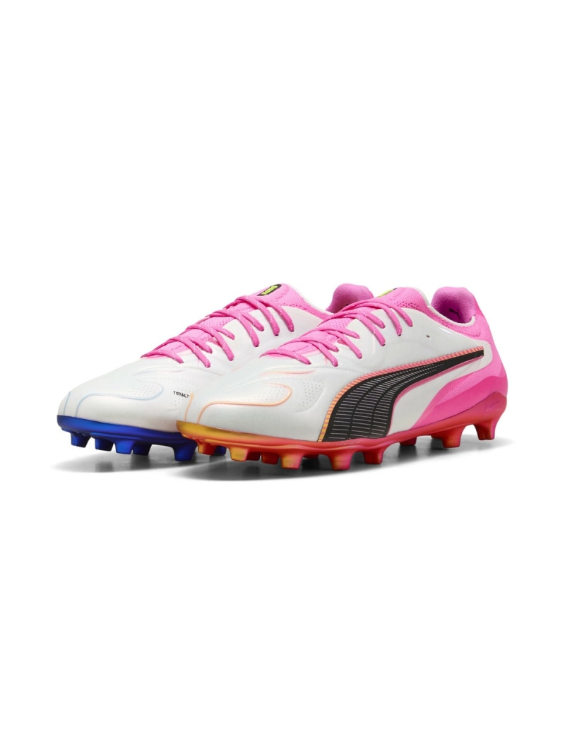 PUMA メンズ 第一人者 20 アルティメット FG/AG 蹴球スパイク KING 20 ULTIMATE FG/AG ピューマ シューズ・靴 スニーカー 白いこと【貨物輸送無料】