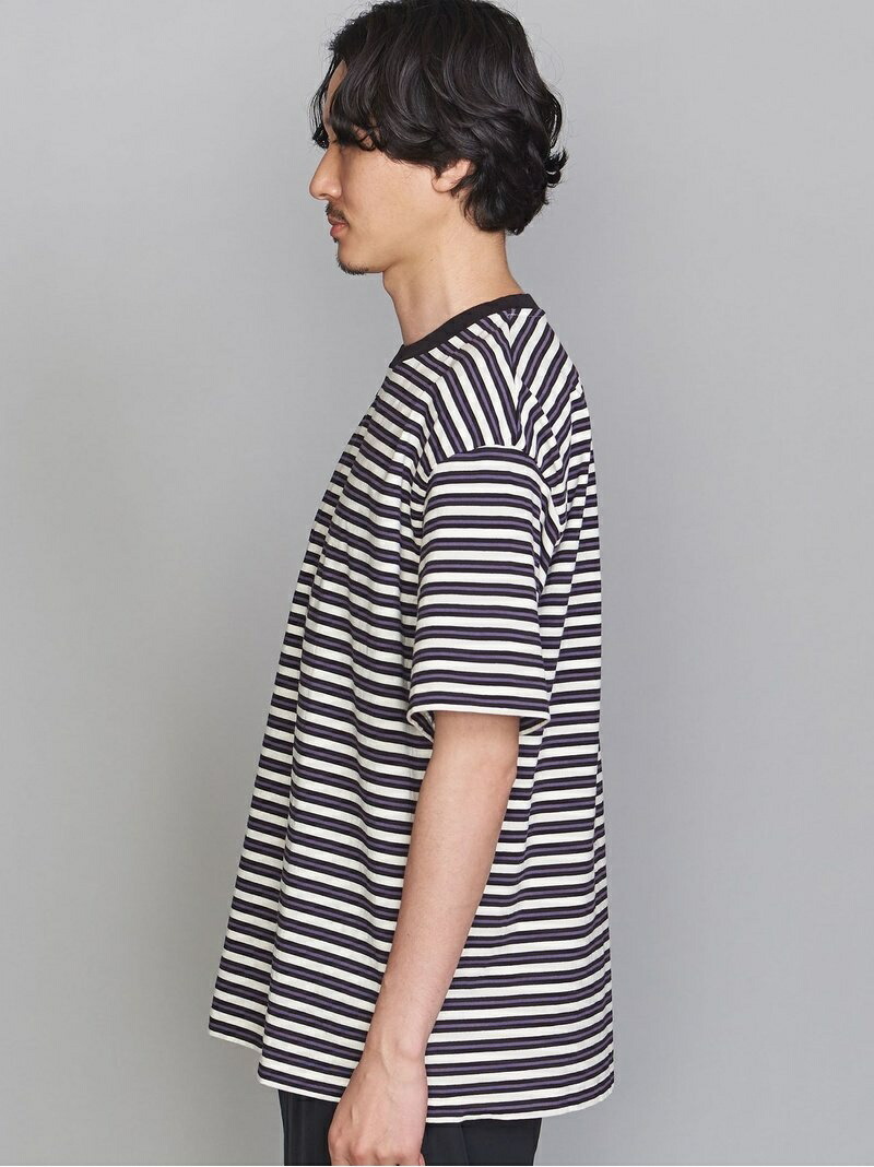 Beauty Youth United Arrows Town 90border Prl Ttシャツ 美女 ユース ユナイテッドアローズ カットソー Tシャツ パープル 送料無料 Beauty Youth United Arrows メンズ カットソー ビューティ ユース ユナイテッドアローズ Damienrice Com