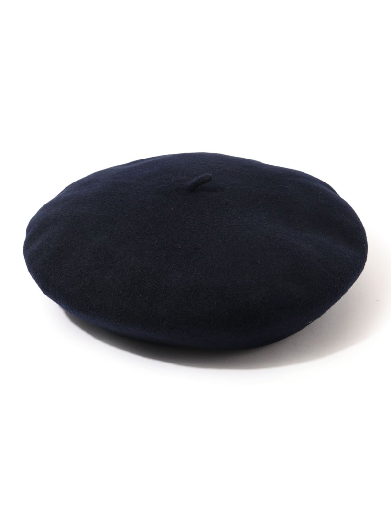 TOMORROWLAND GOODS MANUFACTURE DE BERETS ウール ベレー トゥモローランド 帽子 ハンチング・ベレー帽 カーキグリーン ブラック ネイビー【送料無料】| Fashion Men