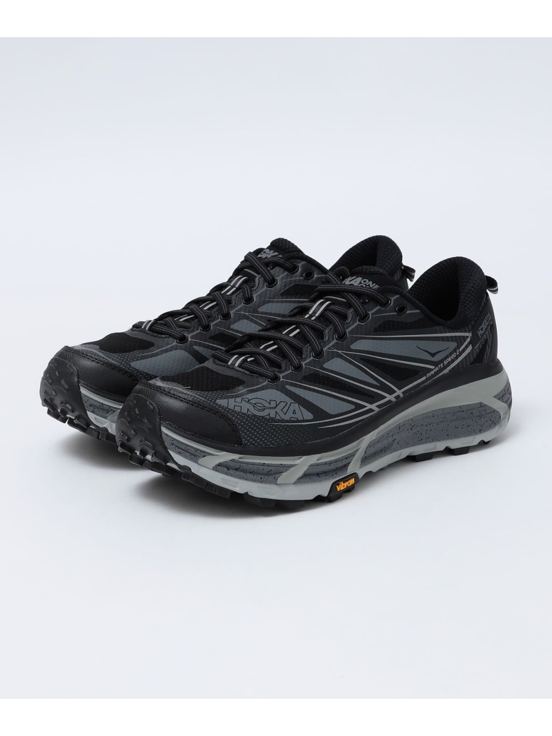 SHIPS MEN HOKA: U MAFATE SPEED 2 シップス シューズ・靴 スニーカー ブラック ブラウン グレー【送料無料】| Fashion Men