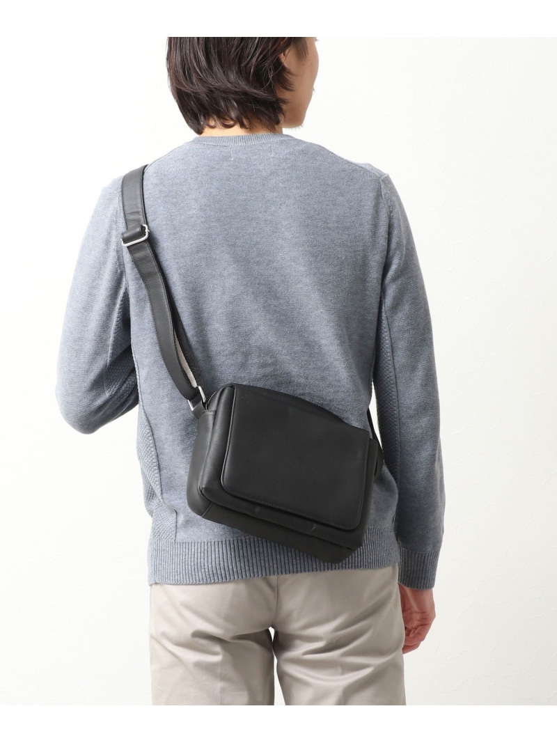 【SALE／10%OFF】NOLLEY'S LIGHT LEATHER SHOULDER ノーリーズ バッグ ショルダーバッグ ブラック【RBA_E】【送料無料】