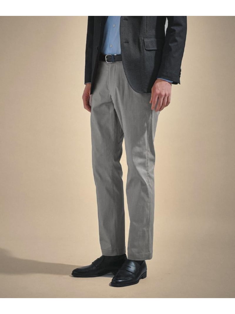 【SALE／5%OFF】TAKEO KIKUCHI 【ON/OFF兼用】サイドゴアウエスト オールシーズン ストレートパンツ タケオキクチ パンツ その他のパンツ グレー ブラック ベージュ ネイビー ピンク【RBA_E】【送料無料】｜ Fashion Men