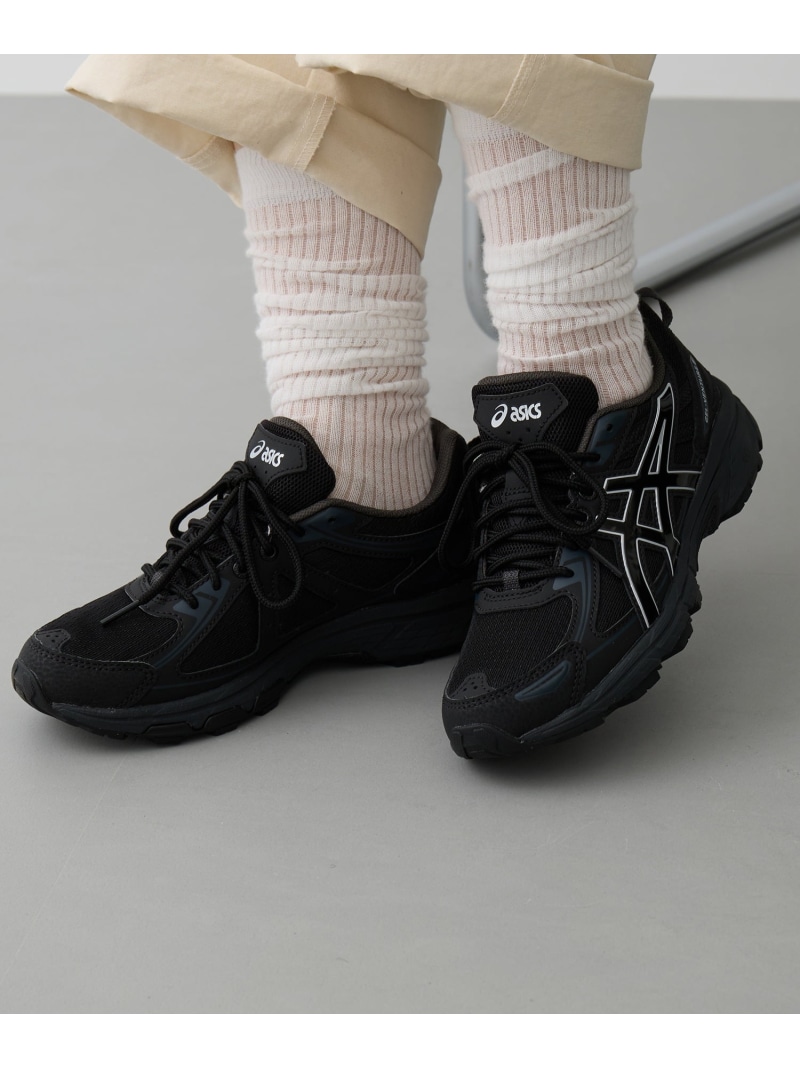 【SALE／1%OFF】asics ASICS/GEL-VENTURE 6 アシックス スニーカー テープ一覧表 シューズ・靴 スニーカー  薄墨色 黒いこと【RBA_E】【貨物輸送無料】