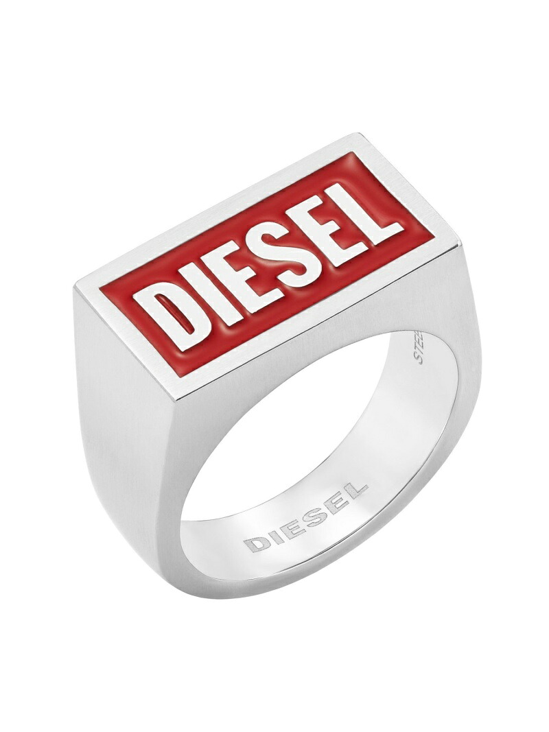 【SALE／10%OFF】DIESEL ディーゼル 付属物 メンズ 指環 しろがね色 DX1366040 ウォッチステーションインターナショナル 付属物・ウォッチ 輪っか・指環 しろがね色【RBA_E】【貨物輸送無料】 指輪・リング-ジュエリー・アクセサリー-メンズジュエリー・アクセサリー