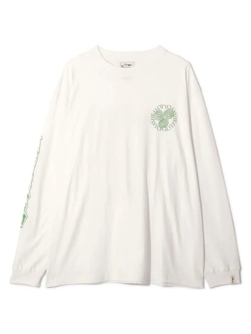 SELECT BRANDS MANASTASH×SAYHELLO/マナスタッシュ×セイハロー LS TEE(MENS) ジャックローズ トップス カットソー・Tシャツ ホワイト ブラック【送料無料】