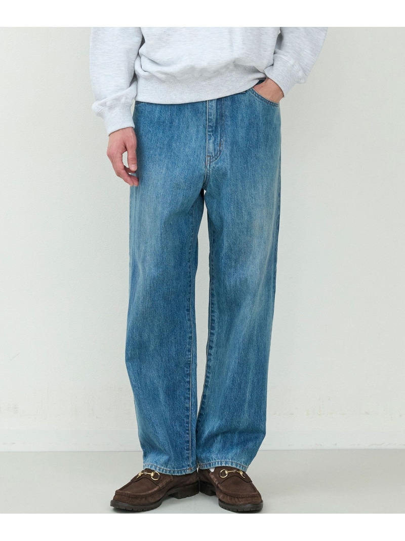 Johnbull Private labo 【UNION HERCULES MADE】5衣嚢ズボン下 ジョンブルプライベートラボ ズボン下 デニム・ジーンズズボン下 青み【貨物輸送無料】