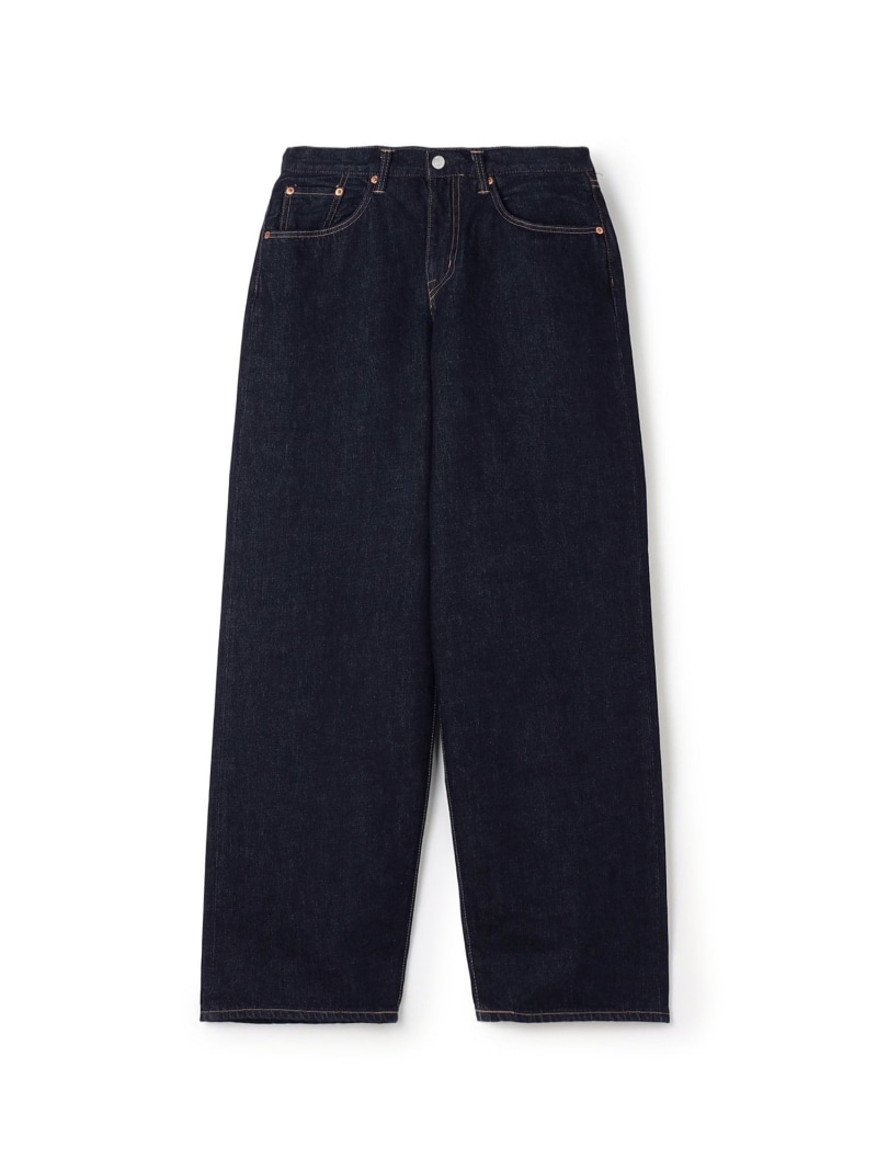 TOMORROWLAND MEN 【別注】EDWIN WIDE STRAIGHT ONE WASHED デニムパンツ トゥモローランド パンツ ジーンズ・デニムパンツ ネイビー【送料無料】