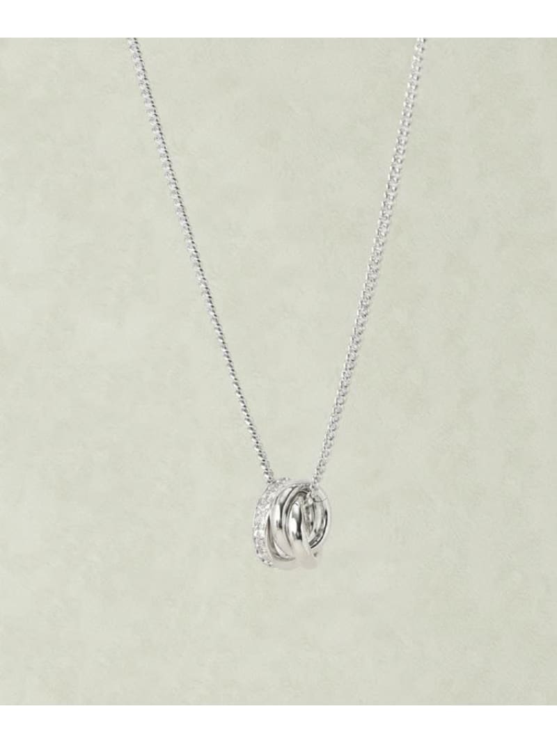 【SALE／10%OFF】TAKEO KIKUCHI トリプルチェーンネックレス タケオキクチ アクセサリー・腕時計 ネックレス シルバー ブラック【RBA_E】【送料無料】