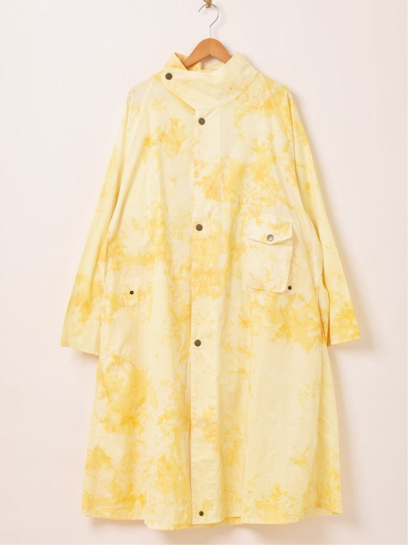 Backers タイダイ染め ガスケープコート グレープフルーツムーン ジャケット・アウター その他のジャケット・アウター イエロー ブルー【送料無料】｜ Fashion Men 11,955円