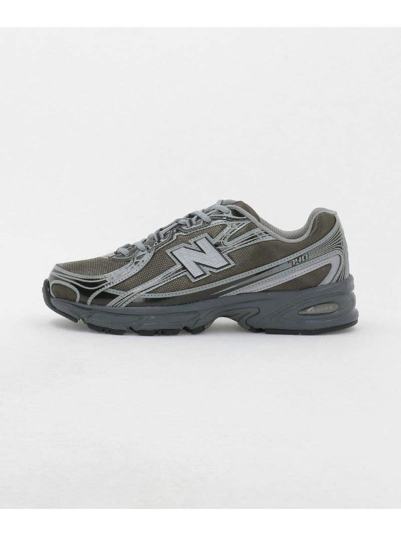 【SALE／19%OFF】BEAUTY\u0026YOUTH UNITED ARROWS ＜New Balance＞740 スニーカー もの言う花＆若い衆 ユナイテッドアローズ シューズ・靴 スニーカー 薄墨色【RBA_E】【貨物輸送無料】