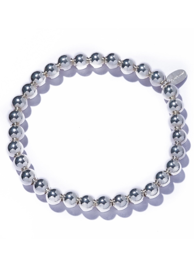 quip queint quip queint/bowling bracelet M/ボウリング ブレスレット M フォブ アクセサリー・腕時計 ブレスレット・バングル シルバー【送料無料】