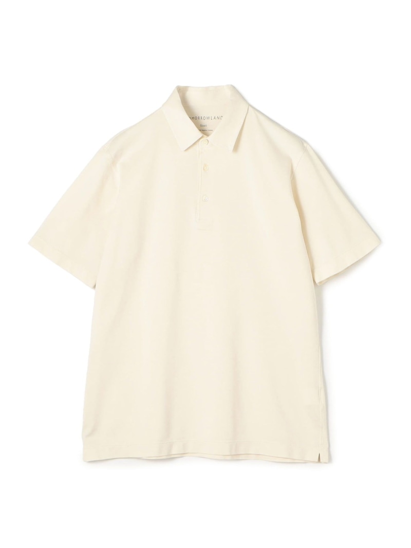 【SALE/30%OFF】TOMORROWLAND MEN ギザコットン メッシュポロシャツ トゥモローランド トップス ポロシャツ レッド ブラウン ネイビー ホワイト【RBA_E】【送料無料】| Fashion Men
