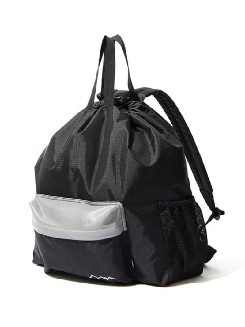SELECT BRANDS MANASTASH×PACKING/マナスタッシュ×荷拵え NAP BAG PACK 手玉サクラ色 御徒面子 余分の物の御徒面子 黒いこと【貨物輸送無料】