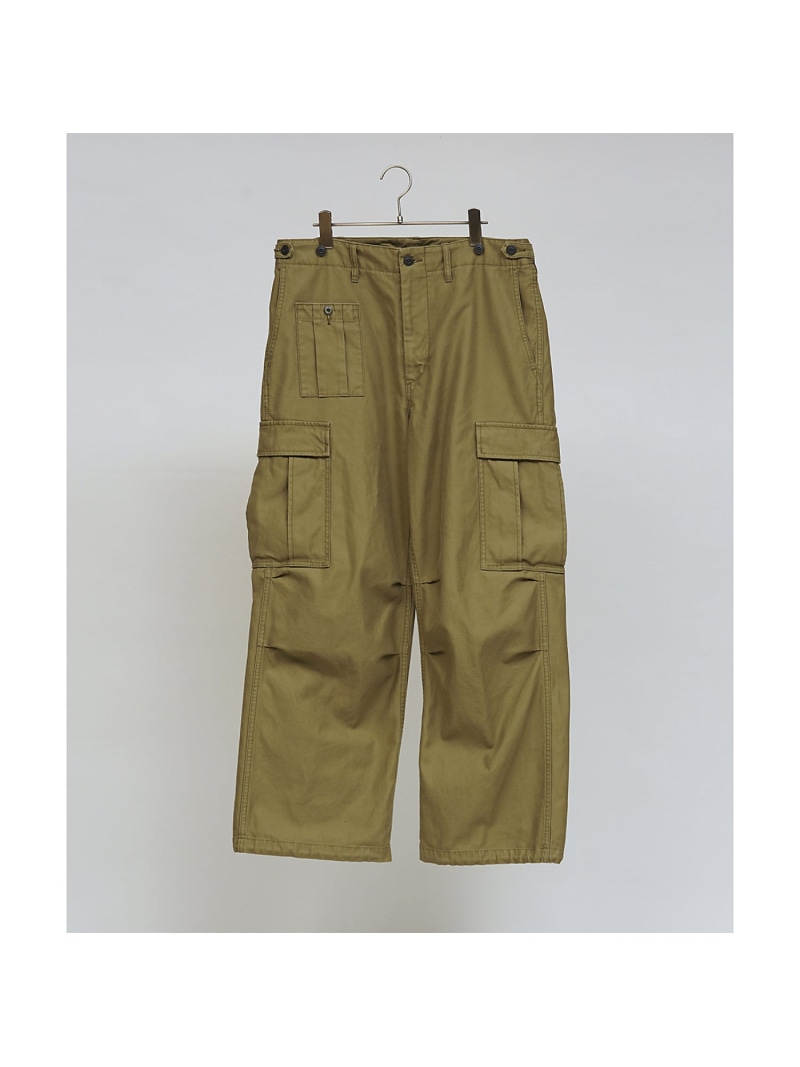 Nigel Cabourn MAN / アーミーカーゴパンツ ナイジェル・ケーボン パンツ カーゴパンツ グリーン カーキグリーン【送料無料】