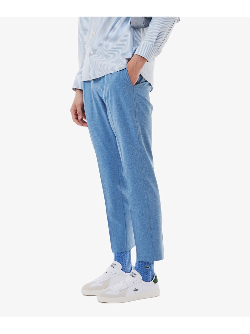 楽天市場】LACOSTE ウールフランネルチノパンツ ラコステ パンツ