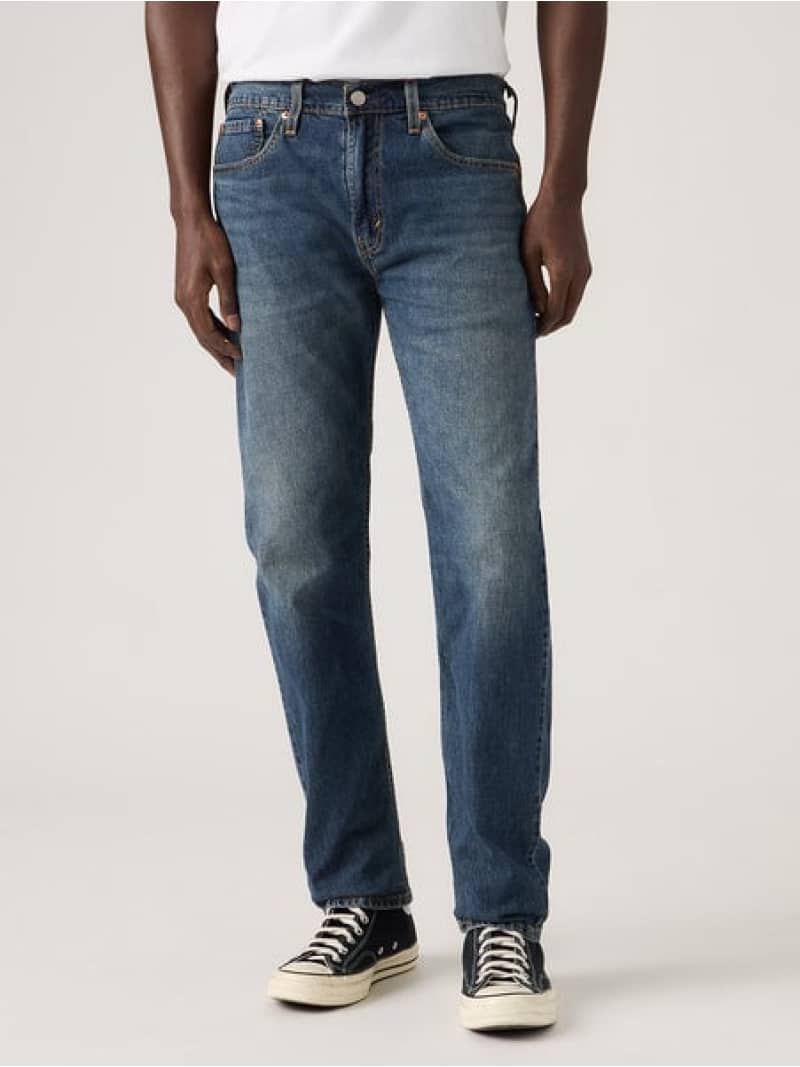 Levi's COOLコレクション 502(TM) テーパード ジーンズ ミディアムインディゴ リーバイス パンツ ジーンズ・デニムパンツ ブラック【送料無料】