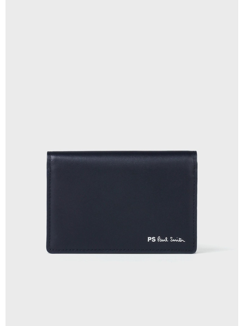 Paul Smith なおなお書き Paul Smithオンライン制限事項  名刺入れ 極点・スミス 銭入れ・合財袋・容れもの 銭入れ 黒いこと 米国海軍【貨物輸送無料】