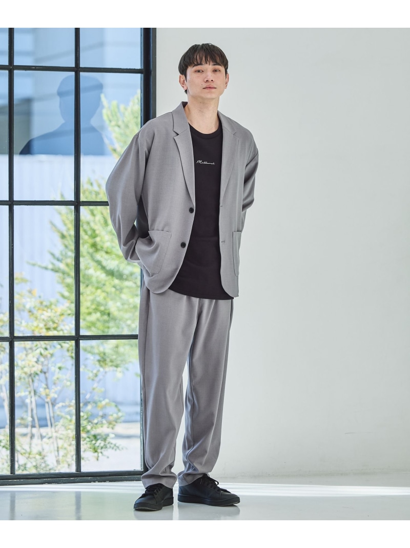 【SALE／23%OFF】LAKOLE 【2点セット】ジャケットSETUP ラコレ ジャケット・アウター テーラードジャケット・ブレザー ブラック グレー【RBA_E】【送料無料】 4,463円