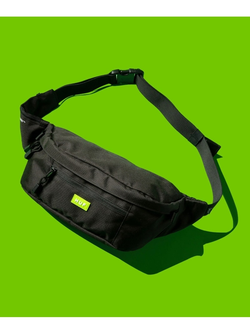 HUF HYDE WAIST BAG / HUF ハフ バッグ ハフ バッグ ボディバッグ・ウエストポーチ ブラック【送料無料】 6,512円