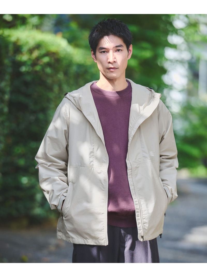 UNITED ARROWS green label relaxing ＜THE NORTH FACE＞コンパクト ジャケット シェル ユナイテッドアローズ グリーンレーベルリラクシング ジャケット・アウター ナイロンジャケット ホワイト ブラック ベージュ【送料無料】