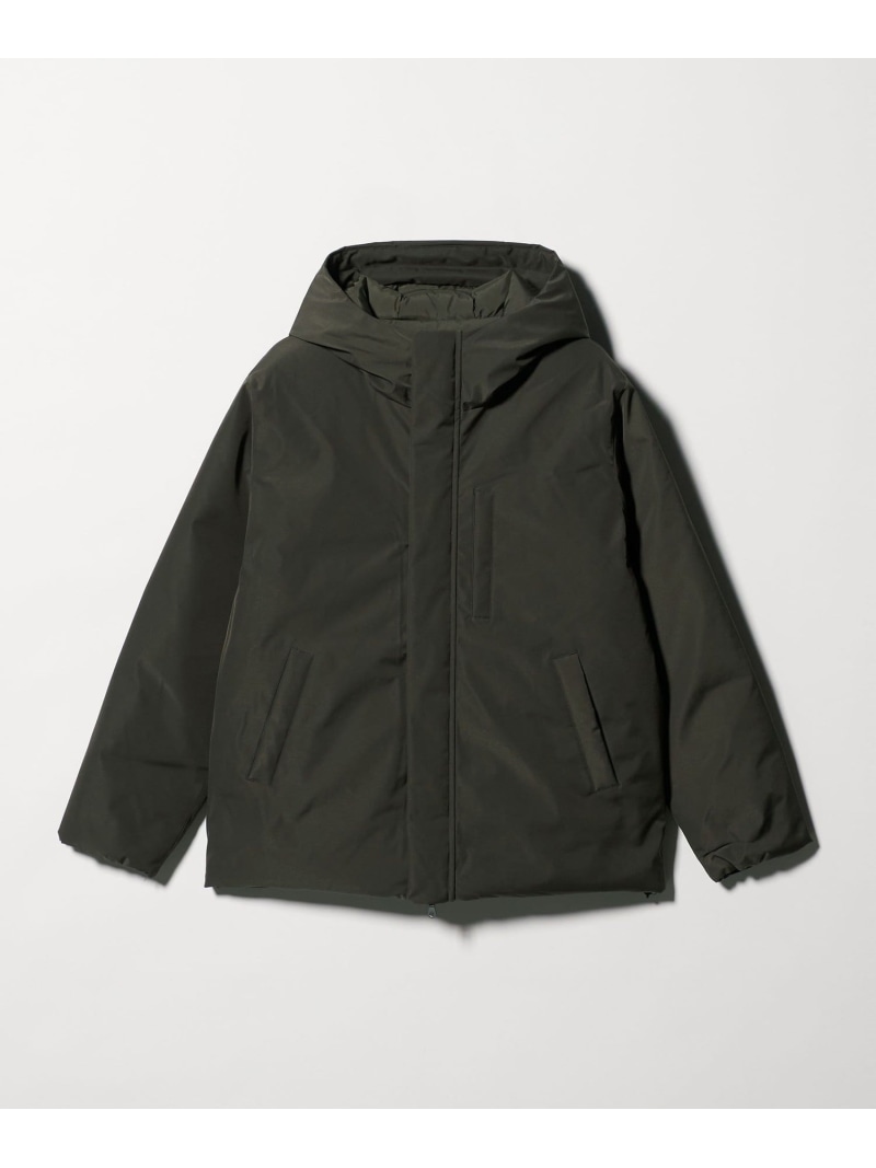 【SALE／30%OFF】a day in the life ツイル アーバン ダウンブルゾン-撥水・防風-＜A DAY IN THE LIFE＞ ユナイテッドアローズ アウトレット ジャケット・アウター ダウンジャケット・ダウンベスト グリーン ブラック【RBA_E】【送料無料】