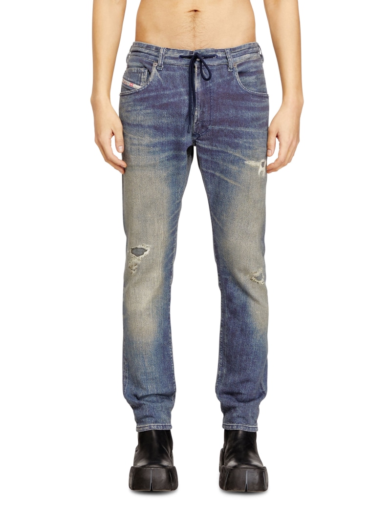 DIESEL メンズ デニムパンツ ジョグジーンズ 2032 D-KROOLEY-B JOGG ディーゼル パンツ ジーンズ・デニムパンツ ブルー【送料無料】