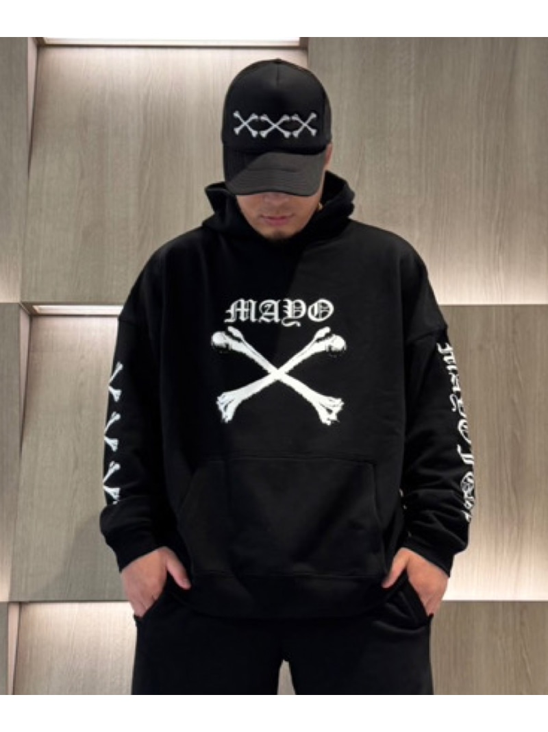 ROYAL FLASH MAYO/メイヨー/太田忍選手×コラボ スウェットフーディー ロイヤルフラッシュ トップス パーカー・フーディー ブラック【送料無料】 17,424円