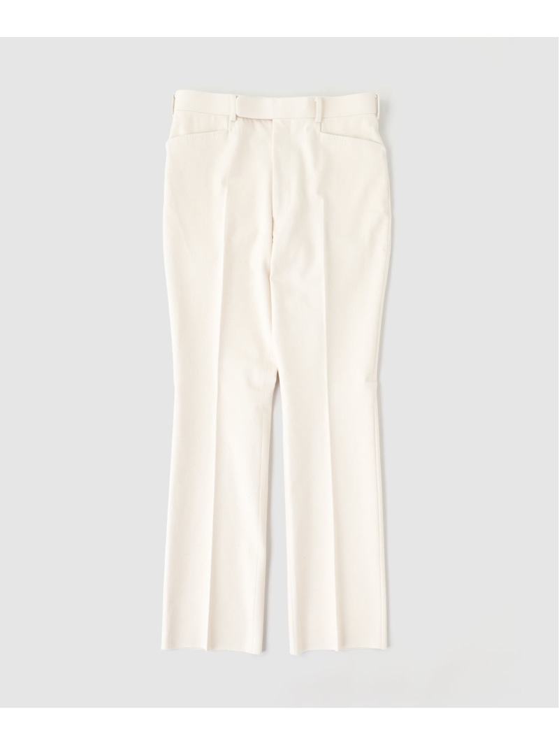 EDIFICE Fumiya Hirano(フミヤヒラノ) Carnaby Ecru Trousers エディフィス パンツ スラックス・ドレスパンツ ベージュ【送料無料】