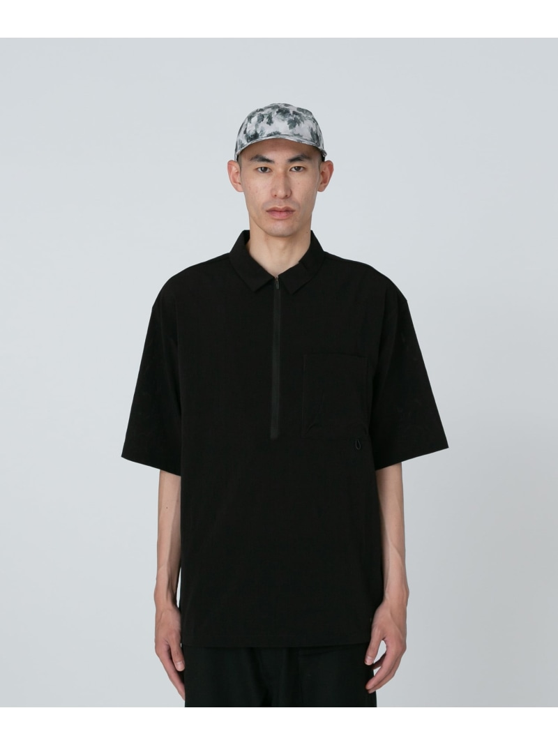 【SALE／30%OFF】Snow Peak Breathable Quick Dry Polo Shirt スノーピーク トップス スポーツシャツ 黒いこと 薄墨色 青み【RBA_E】【貨物輸送無料】
