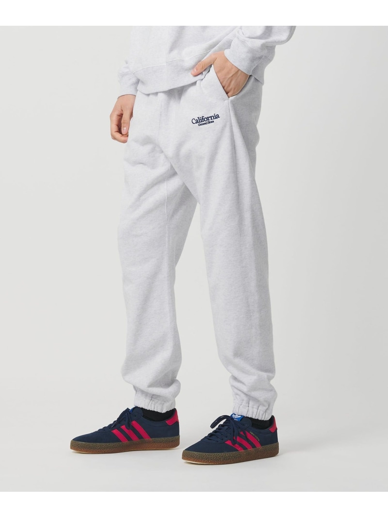 【SALE／30%OFF】California General Store ＜CGS.＞オーガニックコットン 流汗 イージーパンツ もの言う花＆青少年 ユナイテッドアローズ ズボン下 ジャージ・スウェットパンツ ぶどう酒赤いこと 赤銅色 薄墨色【RBA_E】【貨物輸送無料】