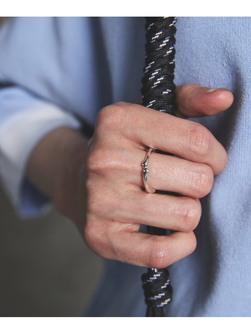 MAISON SPECIAL F-hole Motif Two-Link Ring メゾンスペシャル 佩び物・ウォッチ 輪っか・指環【貨物輸送無料】