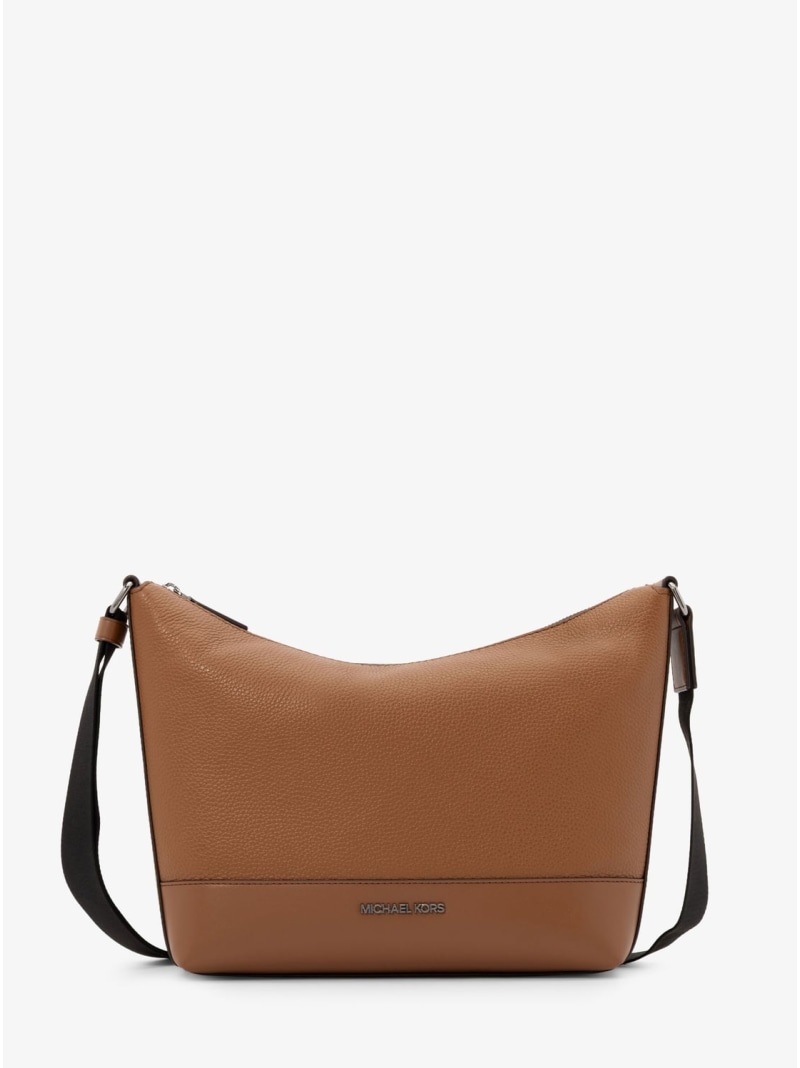 【SALE/81%OFF】MICHAEL KORS COOPER ぺブル レザー クレセントバッグ マイケルコース マイケル・コース バッグ ショルダーバッグ ブラウン【RBA_E】【送料無料】| Fashion Men