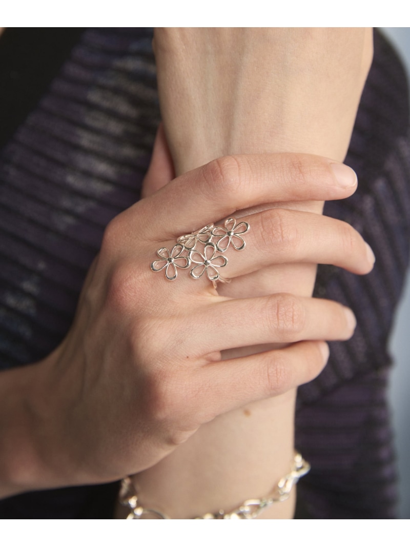 MAISON SPECIAL Multi-flower Motif Ring メゾンスペシャル 佩び物・ウォッチ 輪っか・指環【貨物輸送無料】