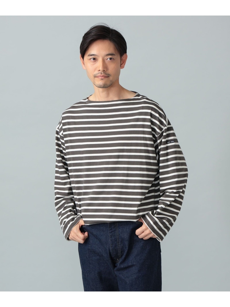 BEAMS F SAINT JAMES / MORLAIX LOOSE 間借り人 舟艇のど首 ティーシャツ ビームス メン トップス カットソー・ティーシャツ【貨物輸送無料】 Tシャツ・カットソー-メンズファッション