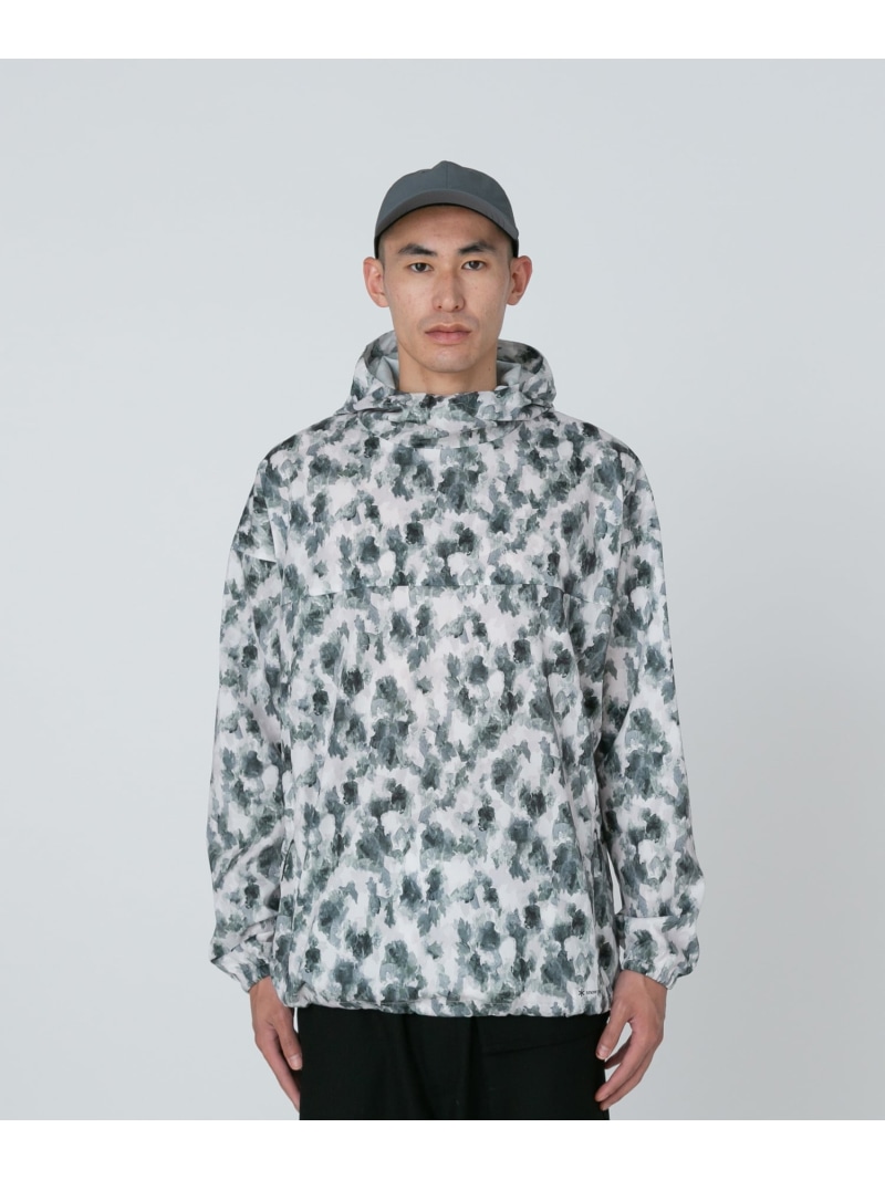 【SALE／60%OFF】Snow Peak Printed Breathable Quick Dry Anorak スノーピーク ジャケット・アウター その他のジャケット・アウター グリーン グレー【RBA_E】【送料無料】｜ Fashion Men