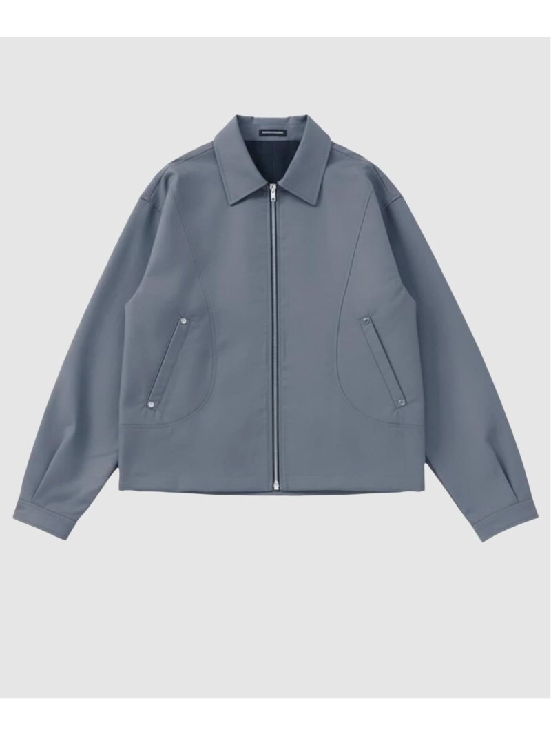 【SALE/30%OFF】JOINT WORKS NOCTO ARCHIVE/ノクト アーカイブ Technical Studs Short Blouson ジョイントワークス ジャケット・アウター ブルゾン・ジャンパー グレー ブラック【RBA_E】【送料無料】| Fashion Men