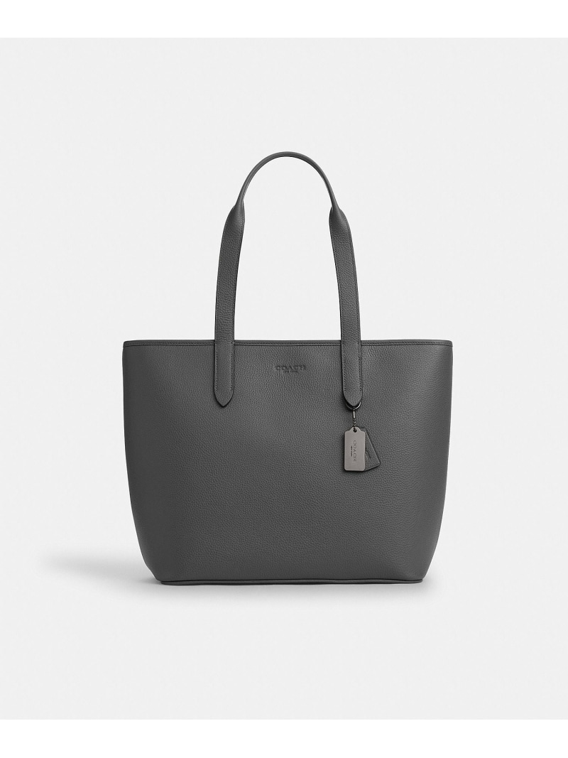 【売約済】コーチ　サリバン　ビッグ　トートバッグ　ワンショルダー　グレー 売約済】コーチ サリバン ビッグ トートバッグ ワンショルダー