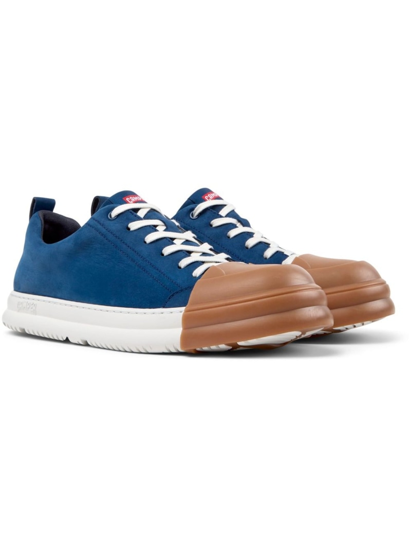 【SALE／40%OFF】CAMPER [カンペール] JUNCTION RUNNER / レザースニーカー カンペール シューズ・靴 スニーカー ブルー【RBA_E】【送料無料】