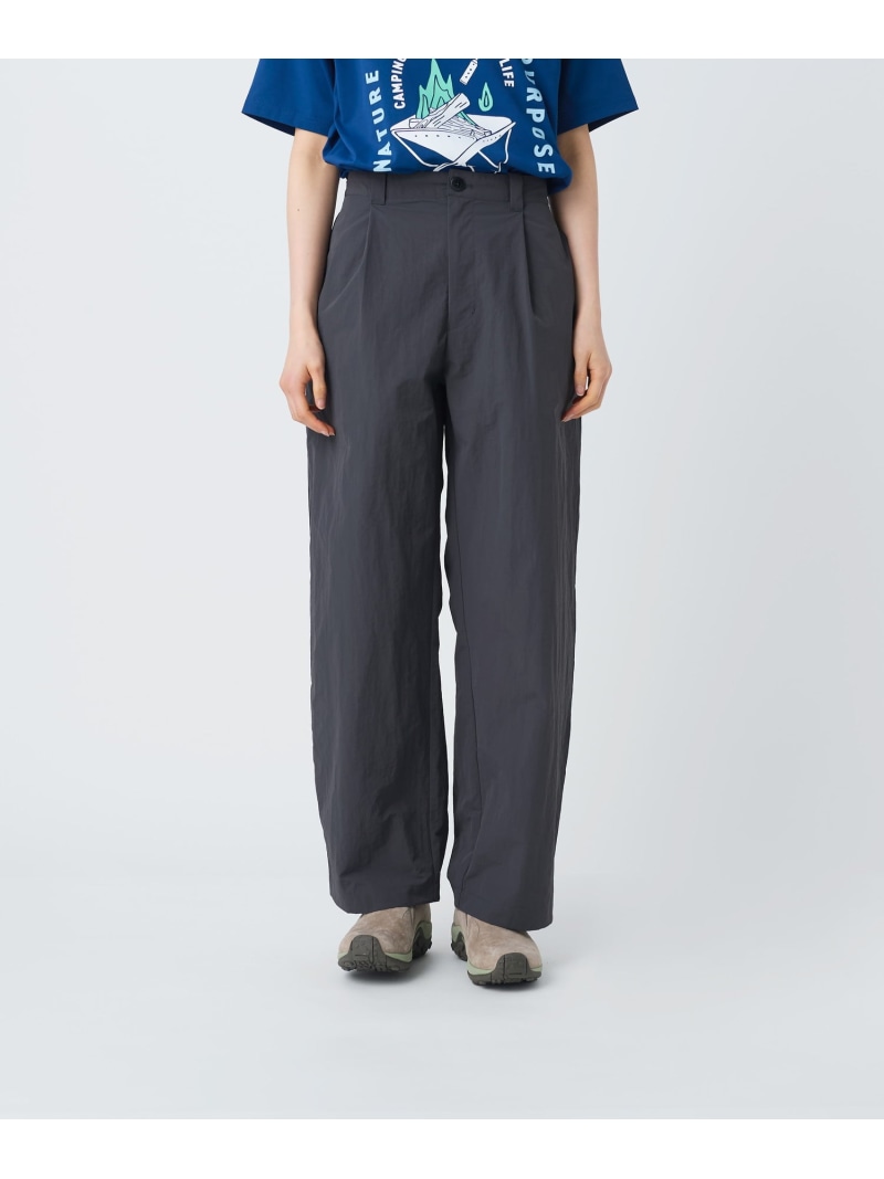 【SALE／30%OFF】Snow Peak Nylon Washer Trousers スノーピーク ジャケット・アウター ナイロンジャケット グレー ブラック【RBA_E】【送料無料】｜ Fashion Men