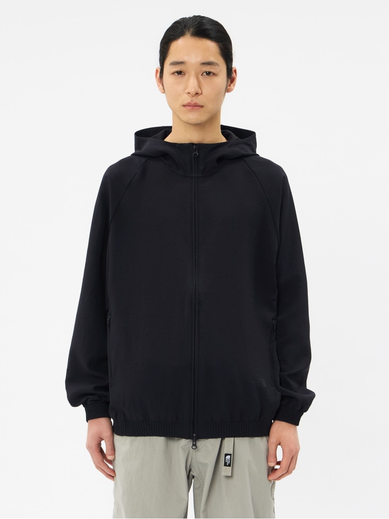 THE NORTH FACE 【堅苦しさ】トランクルフルジップフーディ(ユニ一発やる) ザ・ノース・フェイス トップス スウェット・トレーナー 黒いこと【貨物輸送無料】