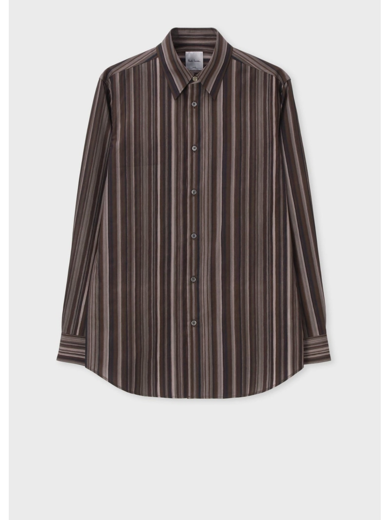 Paul Smith "Painted Signature Stripe" シャツ ポール・スミス トップス シャツ・ブラウス イエロー【送料無料】｜ Fashion Men