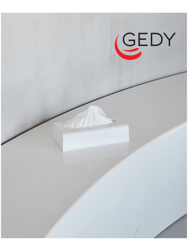 JOURNAL STANDARD FURNITURE 【GEDY/ゲティ】 TISSUE BOX WHITE ティッシュケース ジャーナルスタンダードファニチャー 文房具 その他の文房具 ホワイト【送料無料】