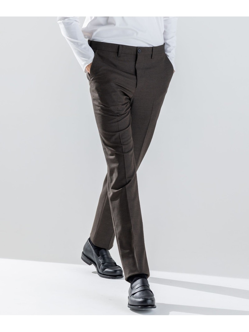 JOSEPH HOMME 【新素材】ウール混 キャリーマンストレッチ テーパードパンツ / CITY ジョゼフ オム パンツ スラックス・ドレスパンツ グレー ブラック【送料無料】