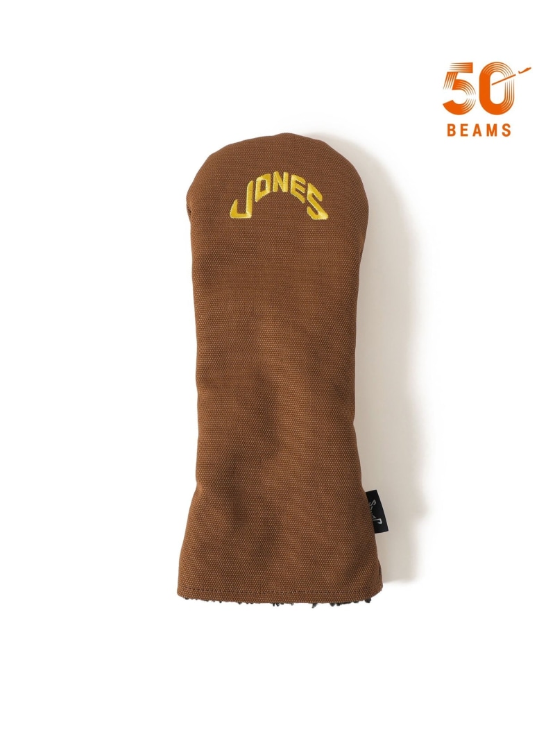 BEAMS GOLF 【別注】JONES / Cotton Duck ヘッドカバー(フェアウェイウッド) ビームス ゴルフ スポーツ・アウトドア用品 ゴルフグッズ ブラウン【送料無料】