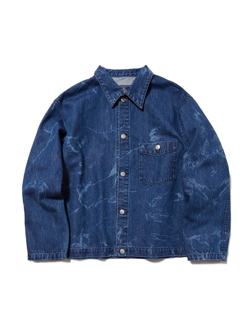 J.PRESS 【J.PRESS ORIGINALS】SHIOTA US NAVY Denim Jacket / Japan Made ジェイ押し付ける ジャケット・アウター ジーンズ上衣 青色【貨物輸送無料】
