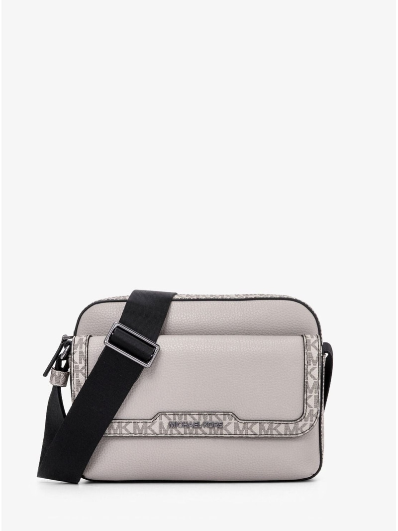 【SALE/80%OFF】MICHAEL KORS COOPER ぺブルレザー フラップ カメラバッグ ミディアム - MKシグネチャー マイケルコース マイケル・コース バッグ ショルダーバッグ【RBA_E】【送料無料】| Fashion Men
