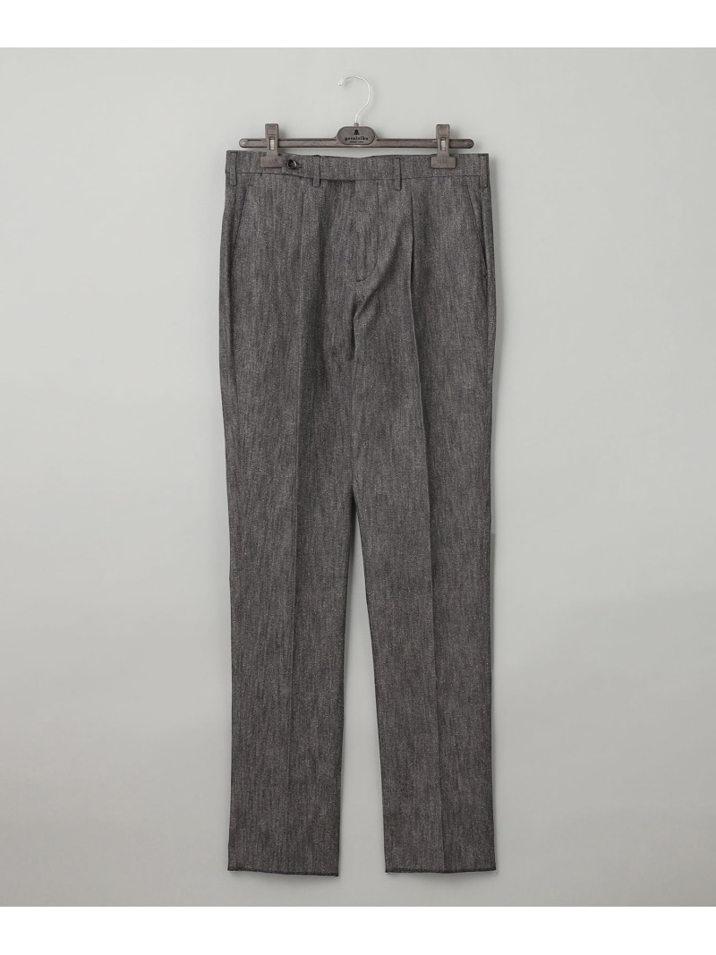 【SALE／60%OFF】GOTAIRIKU 【BERWICH】ベルウィッチ 1タック スラックス ゴタイリク パンツ スラックス・ドレスパンツ グレー【RBA_E】【送料無料】｜ Fashion Men