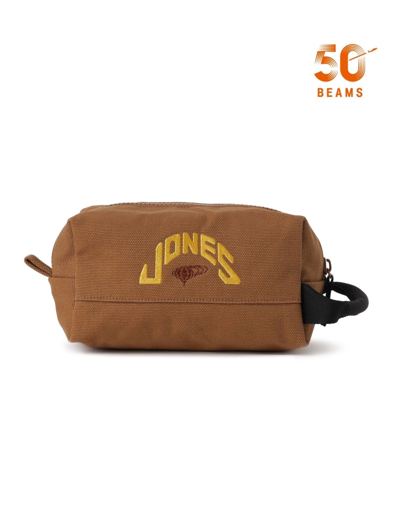 BEAMS GOLF 【別注】JONES / Cotton Duck ドップキット 26SS 50周年 別注アイテム ビームス ゴルフ スポーツ・アウトドア用品 ゴルフグッズ ブラウン【送料無料】| Fashion Men